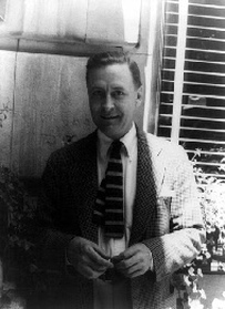Photograph of F Scott Fitzgerald