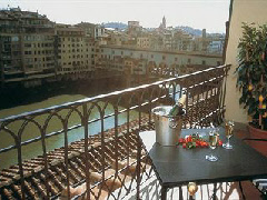 The view from Hotel Degli Orafi
