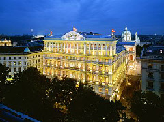 The Imperial Hotel in Vienna, Austria