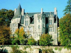 Chateau de Crazannes in Poitou Charentes