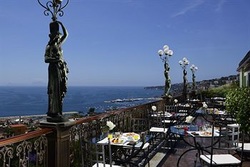 The view from Grand Hotel Parkers in Naples