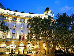 The Ritz Hotel in Madrid, Spain
