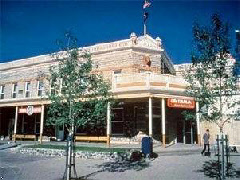 The Irma Hotel in Cody, Wyoming