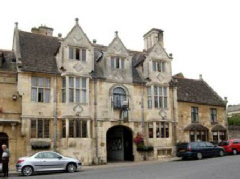 Exterior of The Talbot Hotel in Oundle