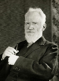 Photograph of George Bernard Shaw